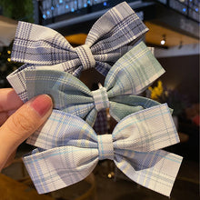 Load image into Gallery viewer, Fashion Women Casual Adjustable Uniform Hairpin Cotton Boys Girls Bow Plaid Necktie JK Plaid Ties