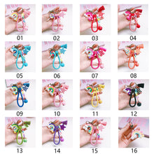Load image into Gallery viewer, Girl Lovely Girl Heart Creative Ceramic Rainbow Key Chain Pendant Women Female Couple Cute Bag Accessories