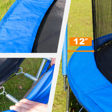 Load image into Gallery viewer, 14FT Trampoline with Safety Enclosure Net,Heavy Duty Jumping Mat and Spring Cover Padding for Kids and Adults, Ladder