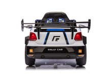 Load image into Gallery viewer, 12V4A 20W*2 one button start, forward and backward, high and low speed, music, front light, power display, two doors can open, 2.4G R/C, seat belt four wheel absorber KIDS RIDE ON CAR