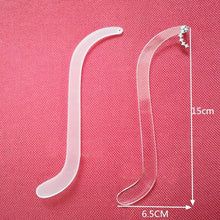 Load image into Gallery viewer, 1PC Earring Try On Stick Transparent Acrylic Ear Studs Jewelry Trial Display Holder Rack