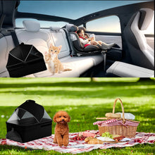 Load image into Gallery viewer, 2 in 1 Folding Dog Stroller, Pet Folding Stroller, 4 Wheels Dog/Cat Puppy Stroller w/Removable Travel Carrier for Small/Medium Pet, Waterproof Pad, Car Seat, Sun Shade