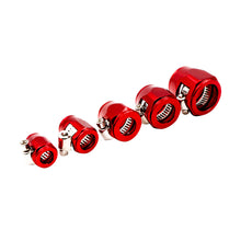 Load image into Gallery viewer, Hex Hose Finisher Clamp with Screw Band Hose End Cover Fitting 4 6 8 10 12AN