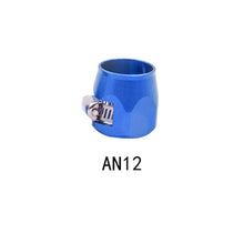 Load image into Gallery viewer, Hex Hose Finisher Clamp with Screw Band Hose End Cover Fitting 4 6 8 10 12AN