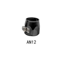 Load image into Gallery viewer, Hex Hose Finisher Clamp with Screw Band Hose End Cover Fitting 4 6 8 10 12AN