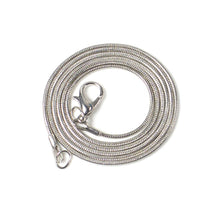Load image into Gallery viewer, 1.2mm/2mm Braided Chain Necklaces Men Women Necklace Hiphop Style Necklaces Fashion Jewelry for Couple
