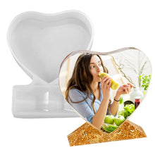 Load image into Gallery viewer, Photo Frame Epoxy Resin Mold, Large Heart Picture Frame Silicone Molds for Home Decoration, DIY Crafts and Handmade Gifts
