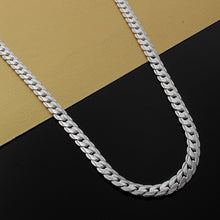 Load image into Gallery viewer, Fashion Simple Personality Width 5MM Full Sideways Link Chain Nacklace Women Men Jewelry Gift