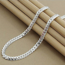 Load image into Gallery viewer, Fashion Simple Personality Width 5MM Full Sideways Link Chain Nacklace Women Men Jewelry Gift