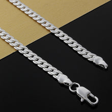 Load image into Gallery viewer, Fashion Simple Personality Width 5MM Full Sideways Link Chain Nacklace Women Men Jewelry Gift