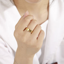 Load image into Gallery viewer, Fashion Simple Creative Hollow Cross Stainless Steel Couple Ring Jewelry Gift for Men Women