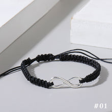 Load image into Gallery viewer, Hand-woven Individualistic Infinite Friendly Love Couples Braided Bracelet Fashion Jewelry Gift