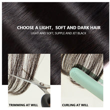 Load image into Gallery viewer, Natural Invisible Front Side Bangs for Woman with Fake Fringe Hair Extensions Synthetic High Temperature hair For Women 3D Bangs Fake wig
