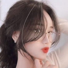 Load image into Gallery viewer, Natural Invisible Front Side Bangs for Woman with Fake Fringe Hair Extensions Synthetic High Temperature hair For Women 3D Bangs Fake wig
