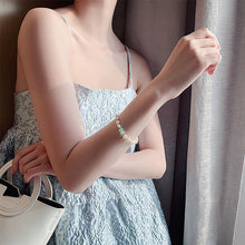 Load image into Gallery viewer, Ins Style Simple Temperamental Safety Clasp Pearl Bracelet Women Girls Jewelry Gift