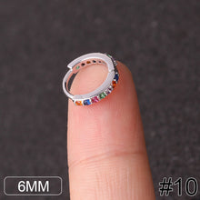 Load image into Gallery viewer, Women Fashion Alloy Stainless Steel Round Titanium Steel Round Hoop Earrings Gold Color Jewelry Earrings Party Gift