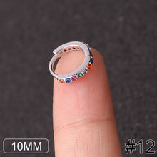 Load image into Gallery viewer, Women Fashion Alloy Stainless Steel Round Titanium Steel Round Hoop Earrings Gold Color Jewelry Earrings Party Gift