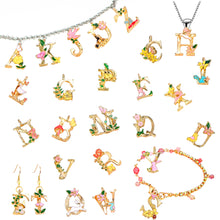 Load image into Gallery viewer, 26PCS/Set Oil Drop Alloy Small Pendant Jewelry Accessories For Necklace Bracelet DIY