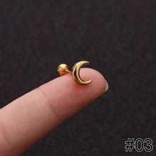 Load image into Gallery viewer, Women Simple Needle Pearl Gold Zircon Crown Stainless Steel Stud Earring Fashion Jewelry Eardrop Earrings