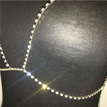 Load image into Gallery viewer, European And American Style Crystal Bra Diamond Inlaid Sexy Body Chain Jewelry Gift