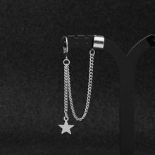 Load image into Gallery viewer, Bangtan Boys BTS Star K-pop Cool Style Tassel Earrings Ear Clips Ornaments For Men Women