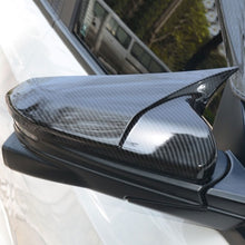Load image into Gallery viewer, Pair Carbon Fiber Style Rear View Side Mirror Cover Rearview Caps For Honda For Civic 10th 2016 - 2020 ABS