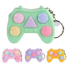 Load image into Gallery viewer, Memory Training Cube Key Chain Magic Cube Children Toy Children Puzzle Memory Game LED Light Sound Interactive Toy