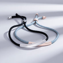 Load image into Gallery viewer, Fashion Braided Handmade Love Charm Bracelet Romantic Titanium Steel Rope Thread String Bracelets for Men Women Couples