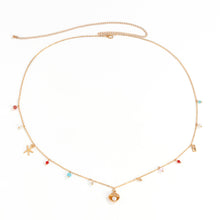 Load image into Gallery viewer, Sexy Vintage Belly Chain Shell Beach Body Chain Belt Starfish Pearls Streetwear Summer Women Waist Chain Fashion Body Jewelry