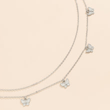 Load image into Gallery viewer, Fashion Summer Tassel Butterfly Pendant Double Layer Waist Chain Ladies Sexy Metal Body Chain Women Female Jewelry Accessories