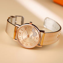 Load image into Gallery viewer, Fashion Women Watch Luxury Steel Band Ladies Quartz Big Dial Wrist Watch