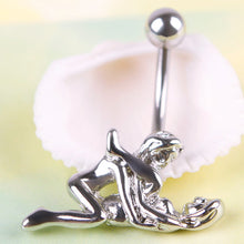 Load image into Gallery viewer, 2013 Fashion Sexy Lovers Navel Belly Ball Button Barbell Ring Body Piercing 01