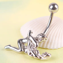 Load image into Gallery viewer, 2013 Fashion Sexy Lovers Navel Belly Ball Button Barbell Ring Body Piercing 01