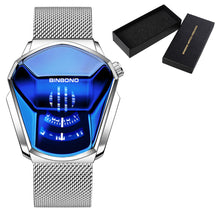 Load image into Gallery viewer, BINBOND 01 Luxury Men Watch Top Brand Sport Waterproof Quartz Watches 3D Glass Man Clock Wristwatch