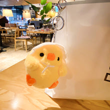 Load image into Gallery viewer, 10cm Cute Chicken Plush Toys Key Chain Bag Pendant Cute Chick Doll for Kids Children Birthday Christmas Gifts Toys