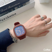 Load image into Gallery viewer, Fashion Ladies Watch Square High-Value Digital Pointer Ladies Watch