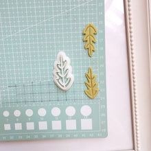 Load image into Gallery viewer, Minimalistic Style Polymer Clay Cutter Cutting Mold DIY Earrings Botanical Geometrical Shape Polymer Clay Molds for Jewelry Earrings Making