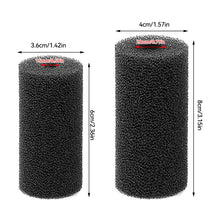Load image into Gallery viewer, 5pcs Aquarium Pre Filter Sponge Fish Tank Inflow Inlet Filter Foam Roll For Prevent Small Fish Shrimp Being Sucked Filter Barrel Tool