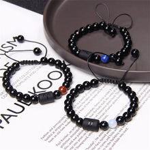 Load image into Gallery viewer, 12 Constellations Woven Bracelet Creative Fashion Bracelet Adjustable Beaded Bracelet Jewelry Gift for Men Women