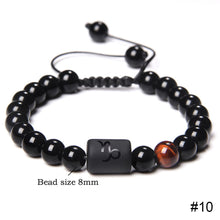 Load image into Gallery viewer, 12 Constellations Woven Bracelet Creative Fashion Bracelet Adjustable Beaded Bracelet Jewelry Gift for Men Women