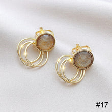 Load image into Gallery viewer, Stylish Tassel Ear Clips Earrings Versatile Alloy Ear Studs Earrings Temperamental Earrings Jewelry for Women