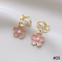 Load image into Gallery viewer, Stylish Tassel Ear Clips Earrings Versatile Alloy Ear Studs Earrings Temperamental Earrings Jewelry for Women