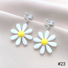 Load image into Gallery viewer, Stylish Tassel Ear Clips Earrings Versatile Alloy Ear Studs Earrings Temperamental Earrings Jewelry for Women