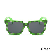 Load image into Gallery viewer, Fashion Sunglasses Kids Cosplay Action Game Toy Square Pixel Mosaic Glasses Toys for Children Gift 5 Color