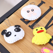 Load image into Gallery viewer, 10Pcs/lot Handcraft Pendant Toys for Children Non-woven Fabric DIY Handmade Keychain Ornaments Arts Crafts Kits Creative Toy