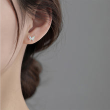 Load image into Gallery viewer, Colorful Butterfly Earrings Simple Temperamental Ear Studs Women Versatile Earrings Jewelry Accessories