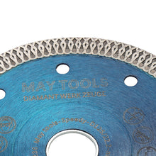 Load image into Gallery viewer, 105/110/115/125mm Turbo Diamond Saw Blade Porcelain Tile Ceramic Blades Granite Marble Dry/Wet Cutting Disc for Angle Grinder