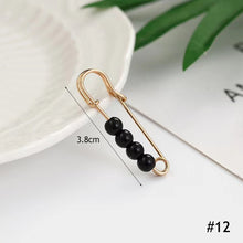 Load image into Gallery viewer, Temperamental Imitation Pearl Brooch Multifunctional Waist Retraction Pin Decoration Buckle Brooch Clothing Accessory