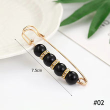 Load image into Gallery viewer, Temperamental Imitation Pearl Brooch Multifunctional Waist Retraction Pin Decoration Buckle Brooch Clothing Accessory