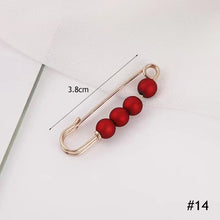 Load image into Gallery viewer, Temperamental Imitation Pearl Brooch Multifunctional Waist Retraction Pin Decoration Buckle Brooch Clothing Accessory